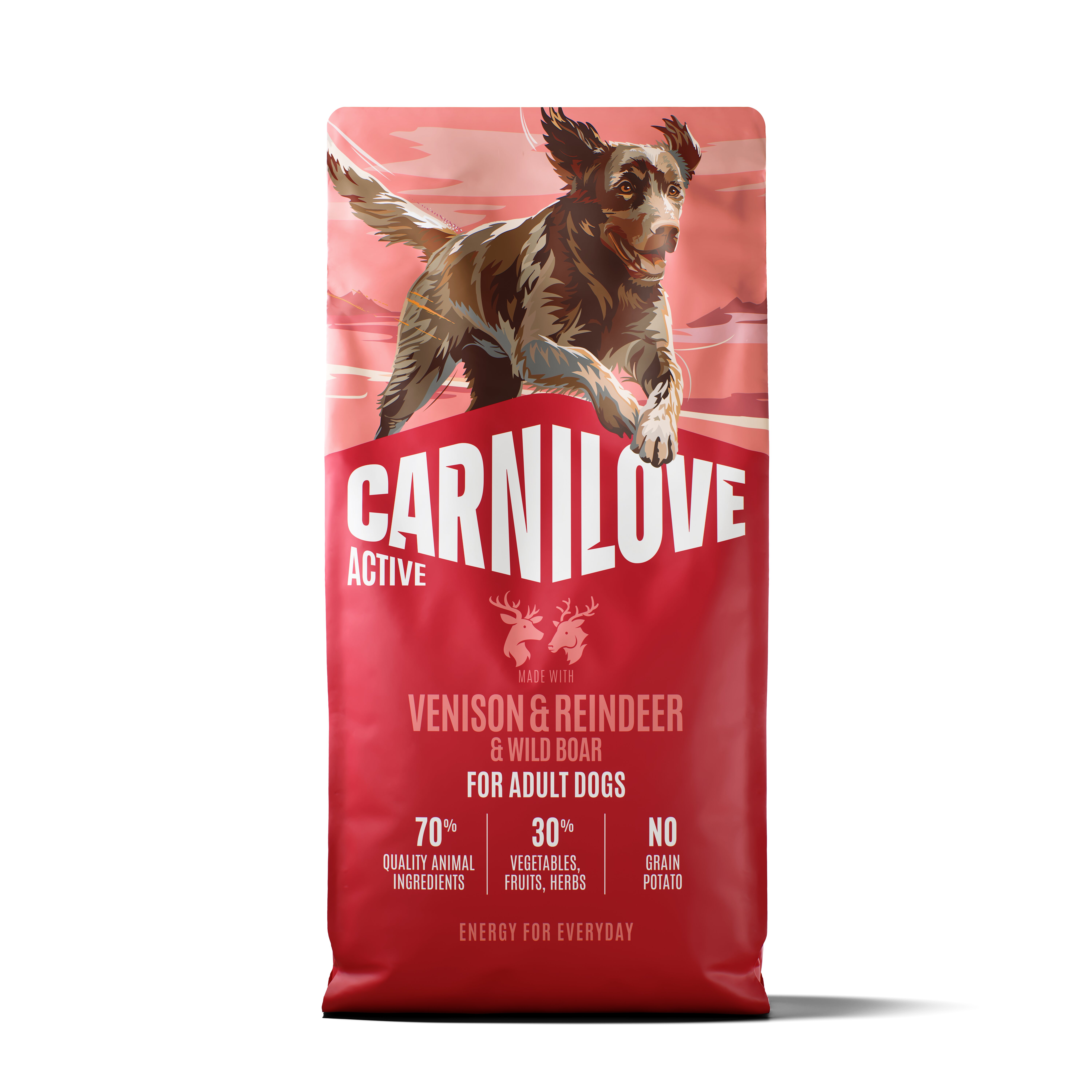 Carnilove Dog Active Dry Venis&Rein&Wild Adult AB 12kg