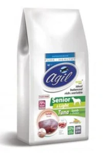Agil Senior&Light Low Grain Tuna,Lamb,Chicken 10kg 