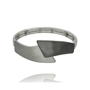 Náramek z broušeného kovu B98490