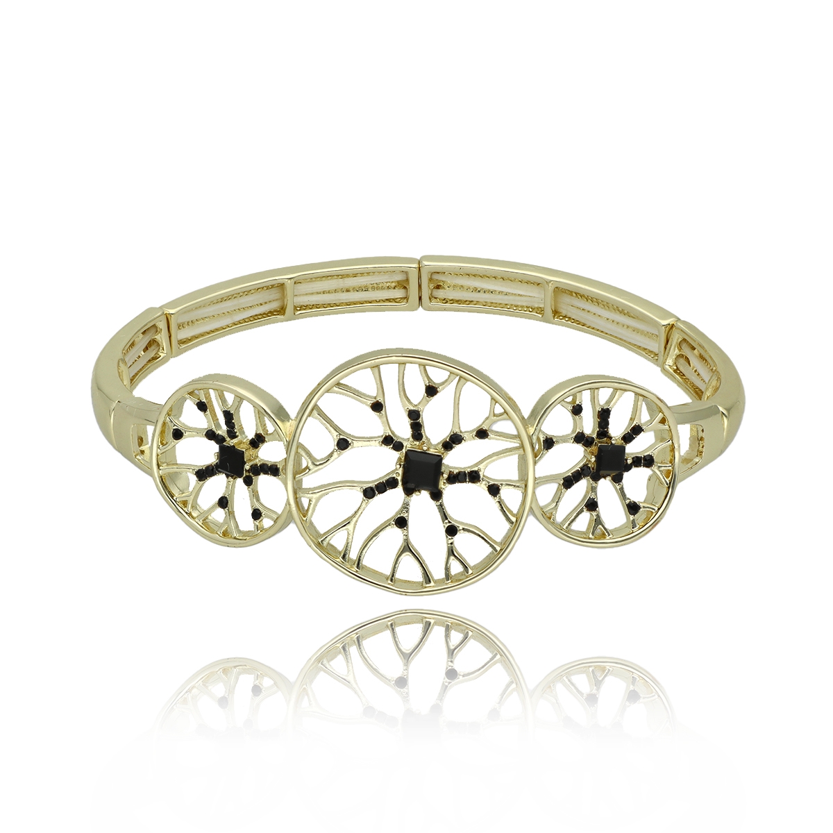 Náramek AMBROSIA s křemenem B98128