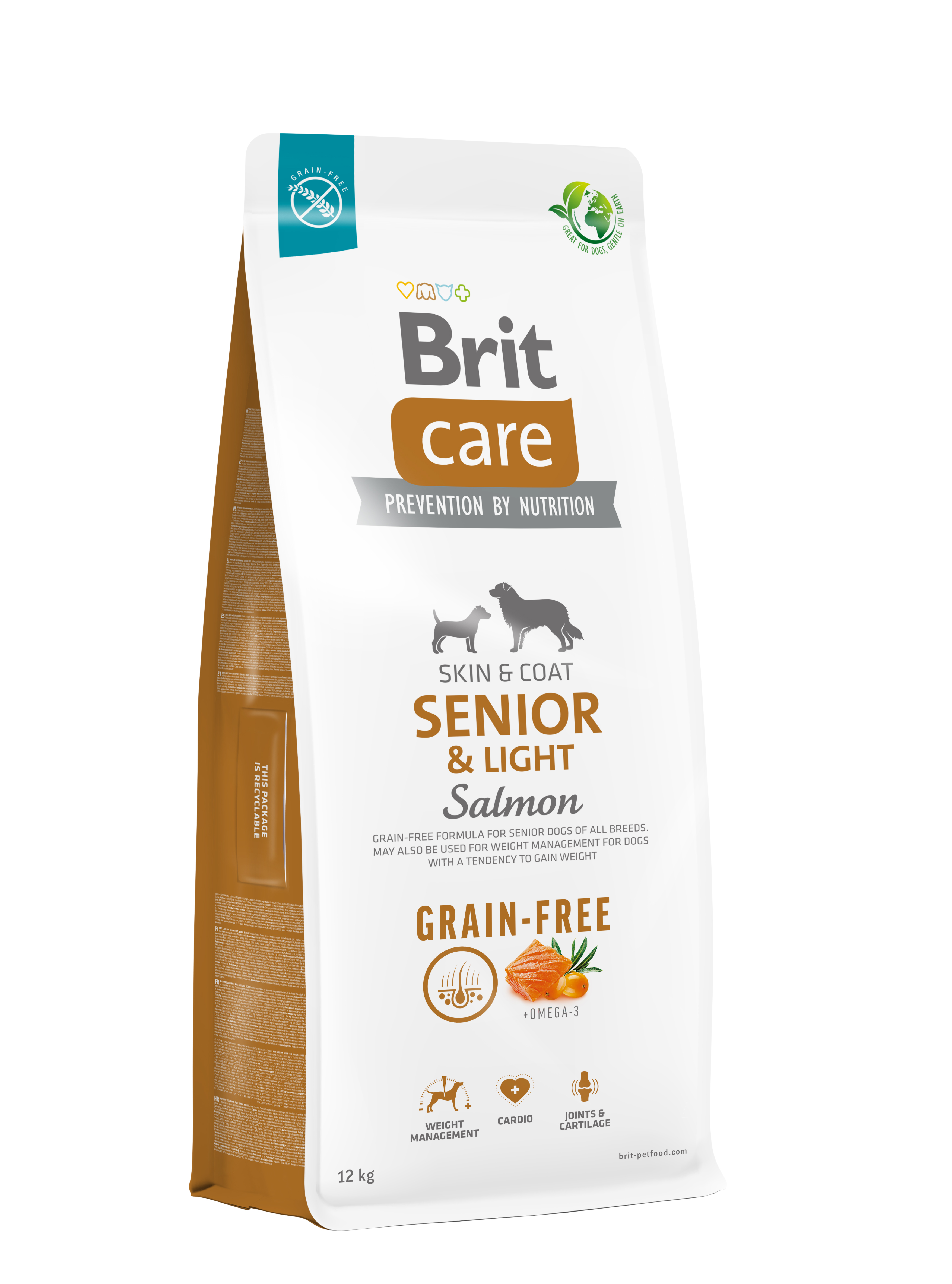 Brit Care Dog Grain-free Senior&Light 12kg