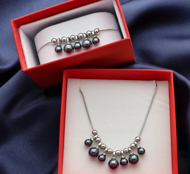 Perlový náhrdelník N01633