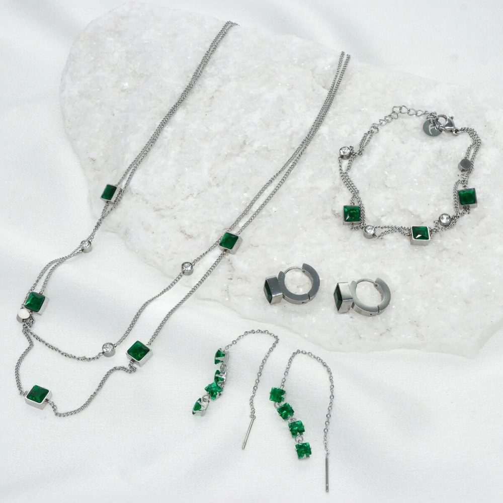 Náušnice z nerezové oceli E99322a