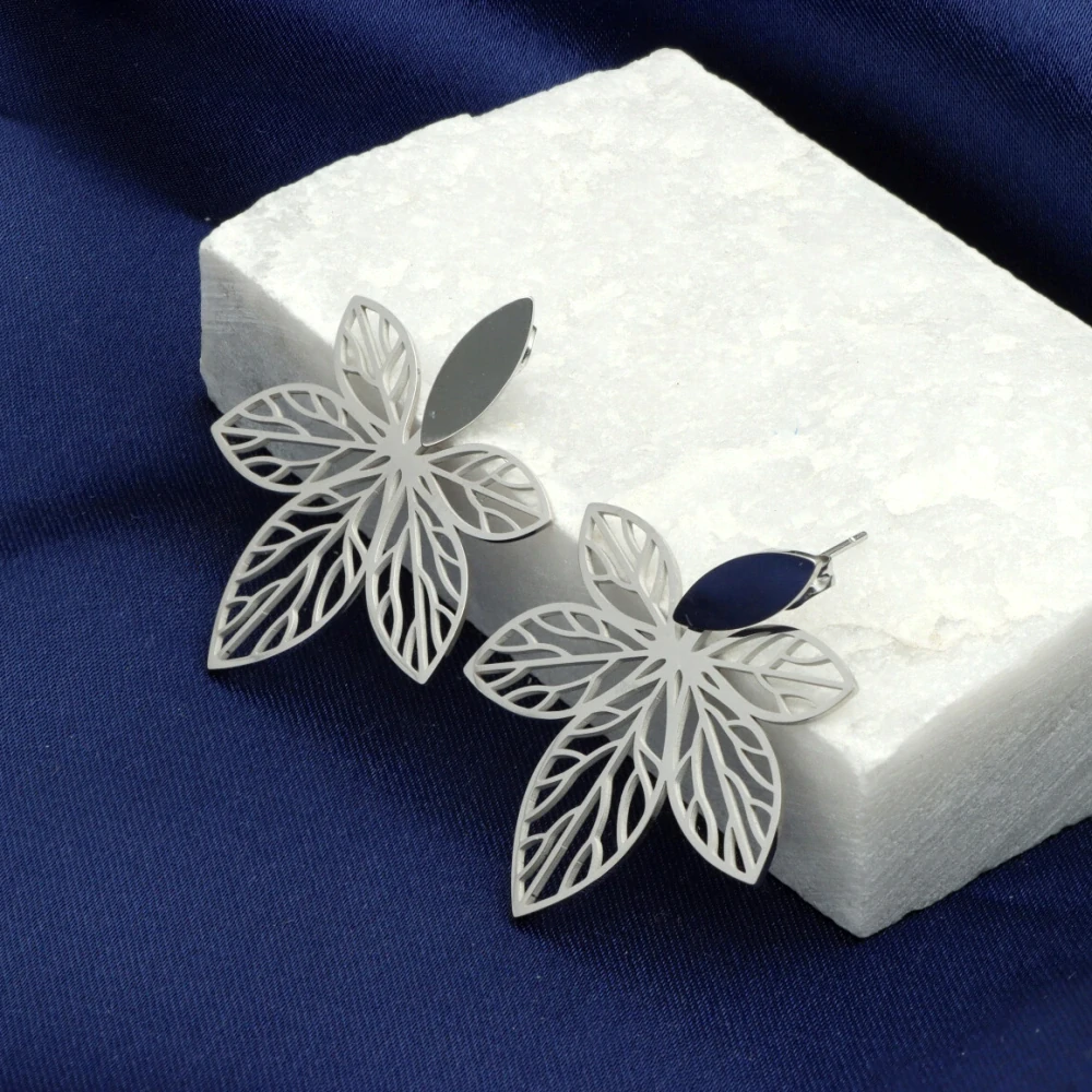 Nerezové náušnice E98540s