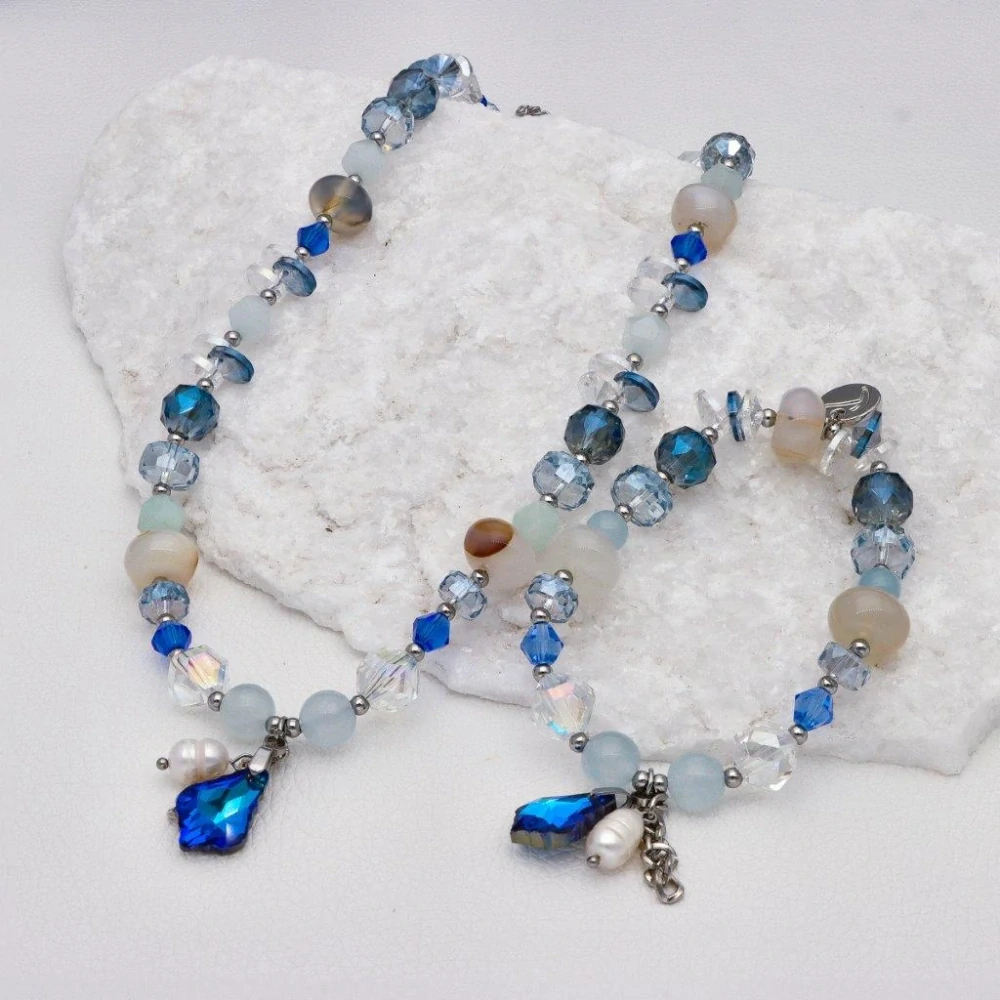 Krásný náramek s kameny B98900