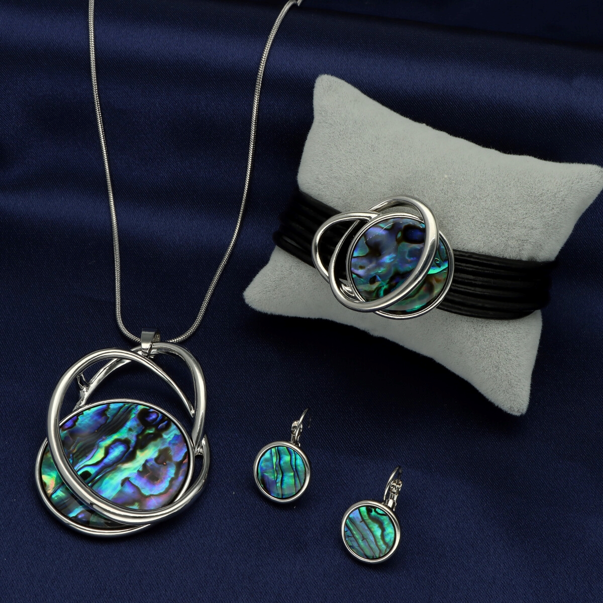 Náušnice s ABALONE E98412