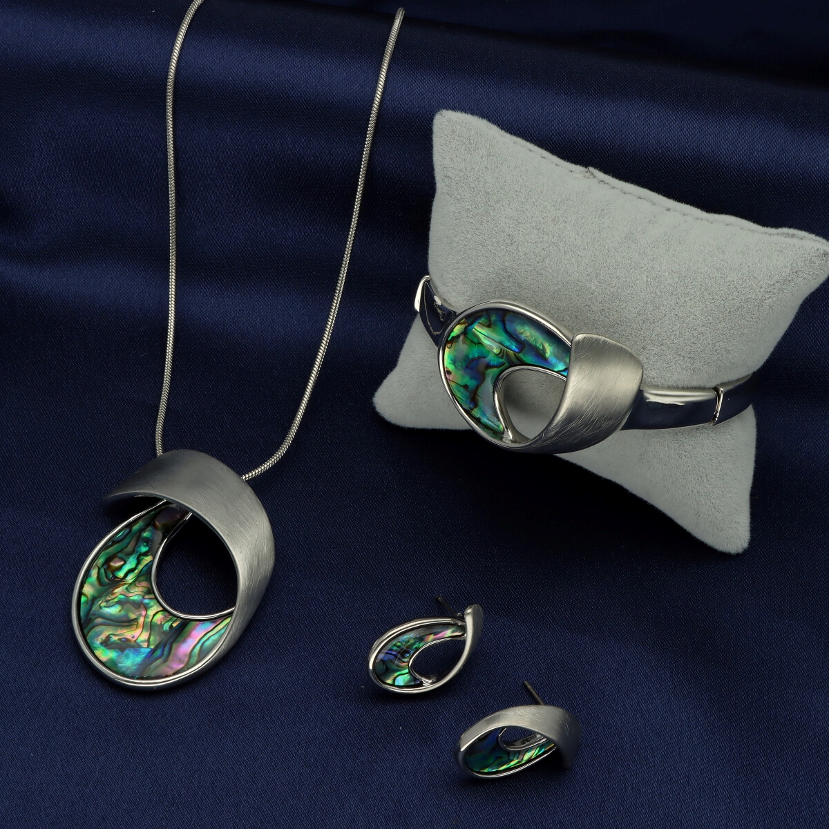 Náušnice mušle Abalone E98417