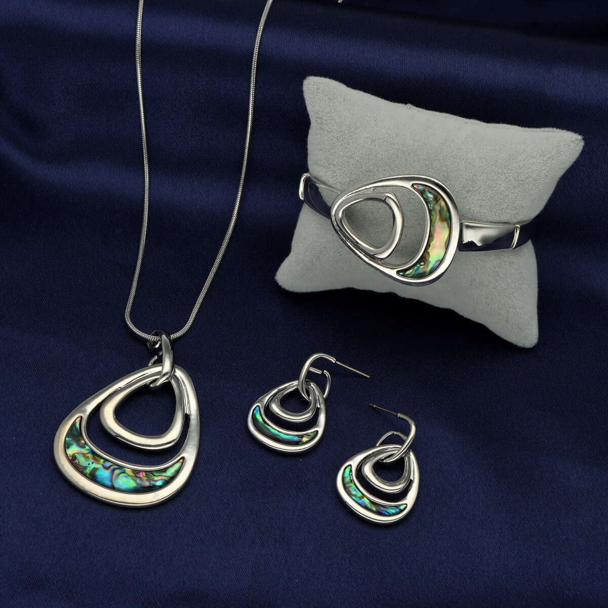 Náušnice mušle Abalone E98425