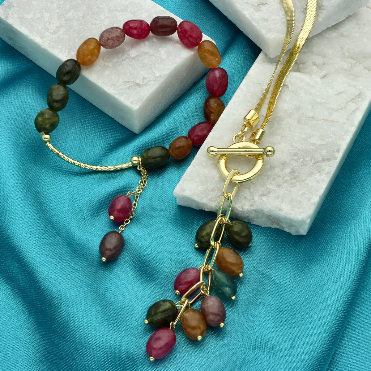 Náramek s turmalínem B97914