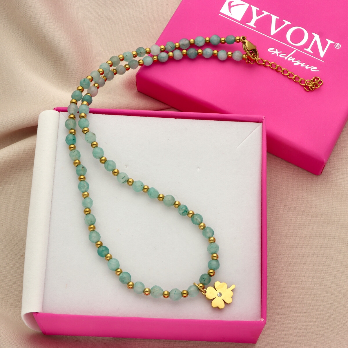 Náhrdelník s akvamarínem N97789