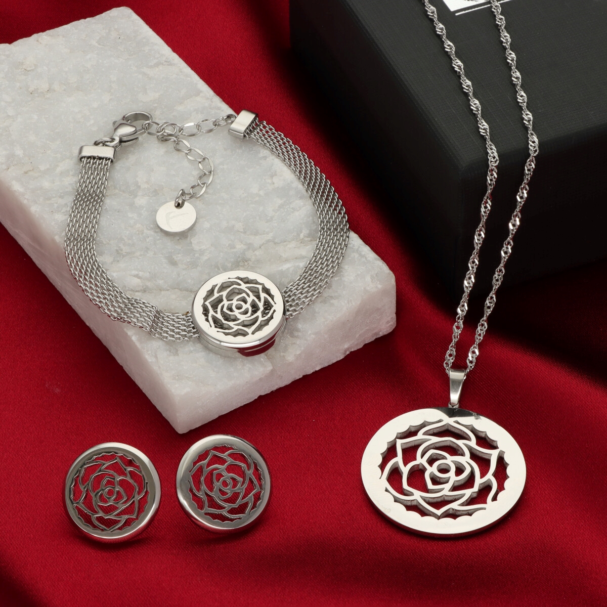 Náušnice z nerezové oceli E97223