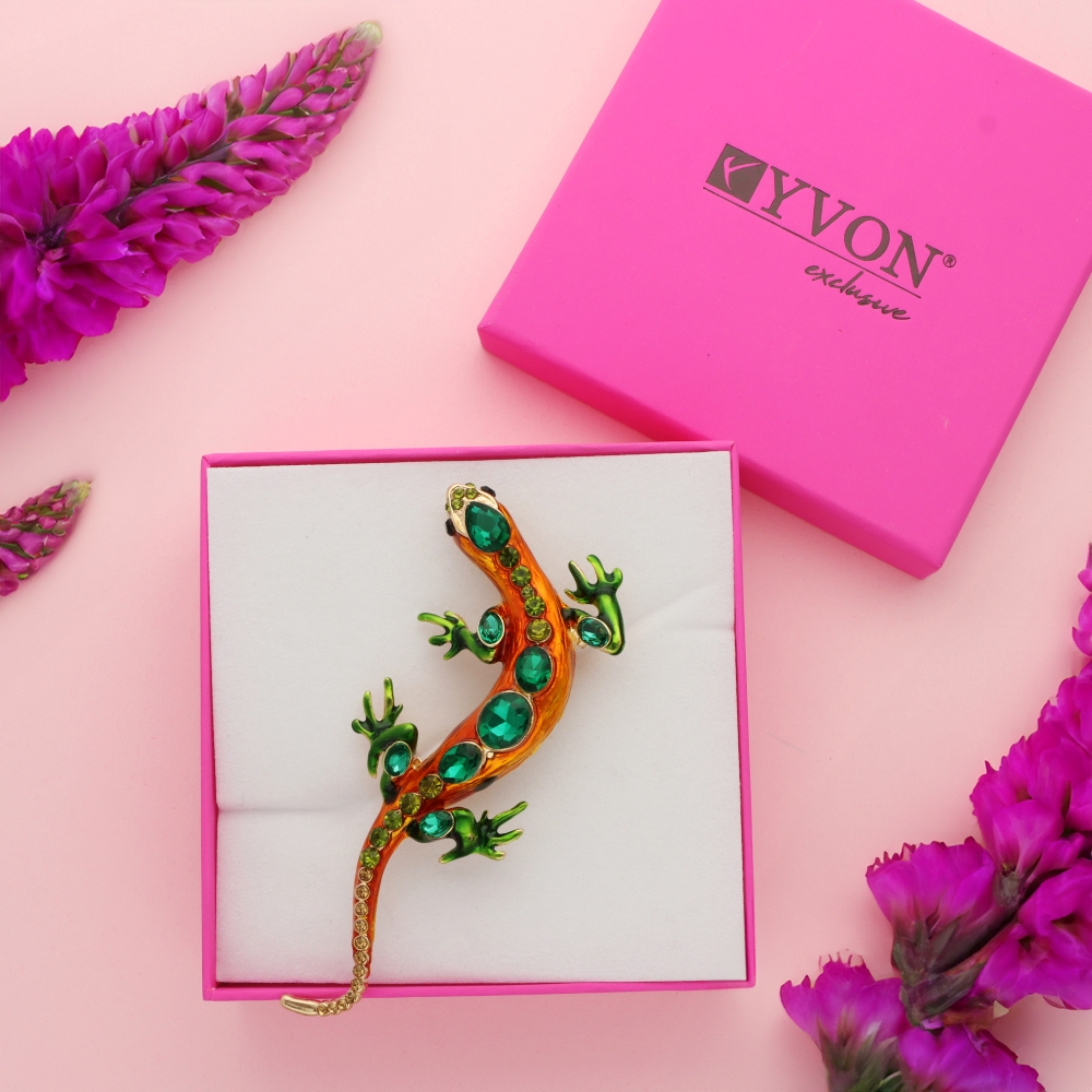 Brož ještěrka BR00218