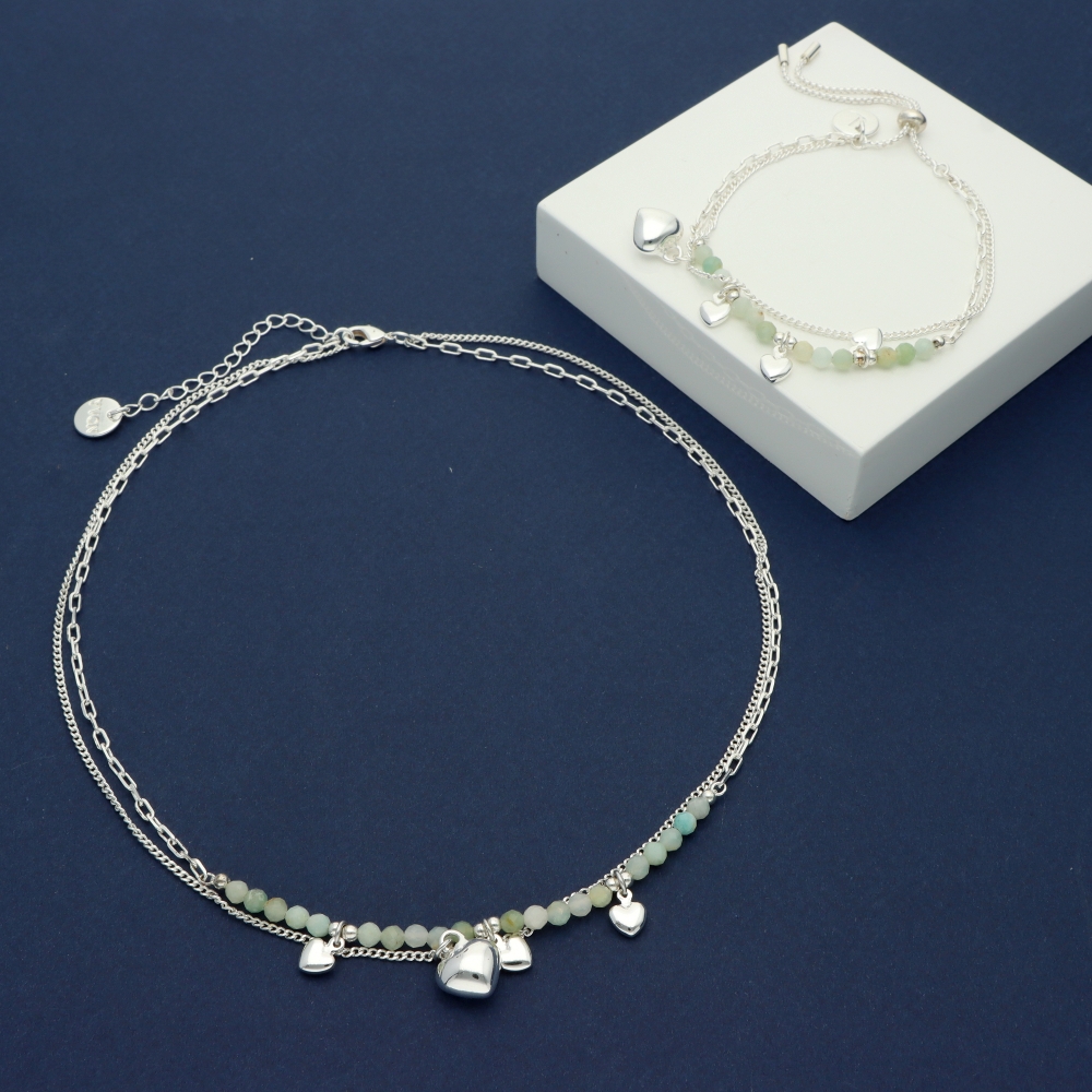 Náhrdelník s amazonity N00108