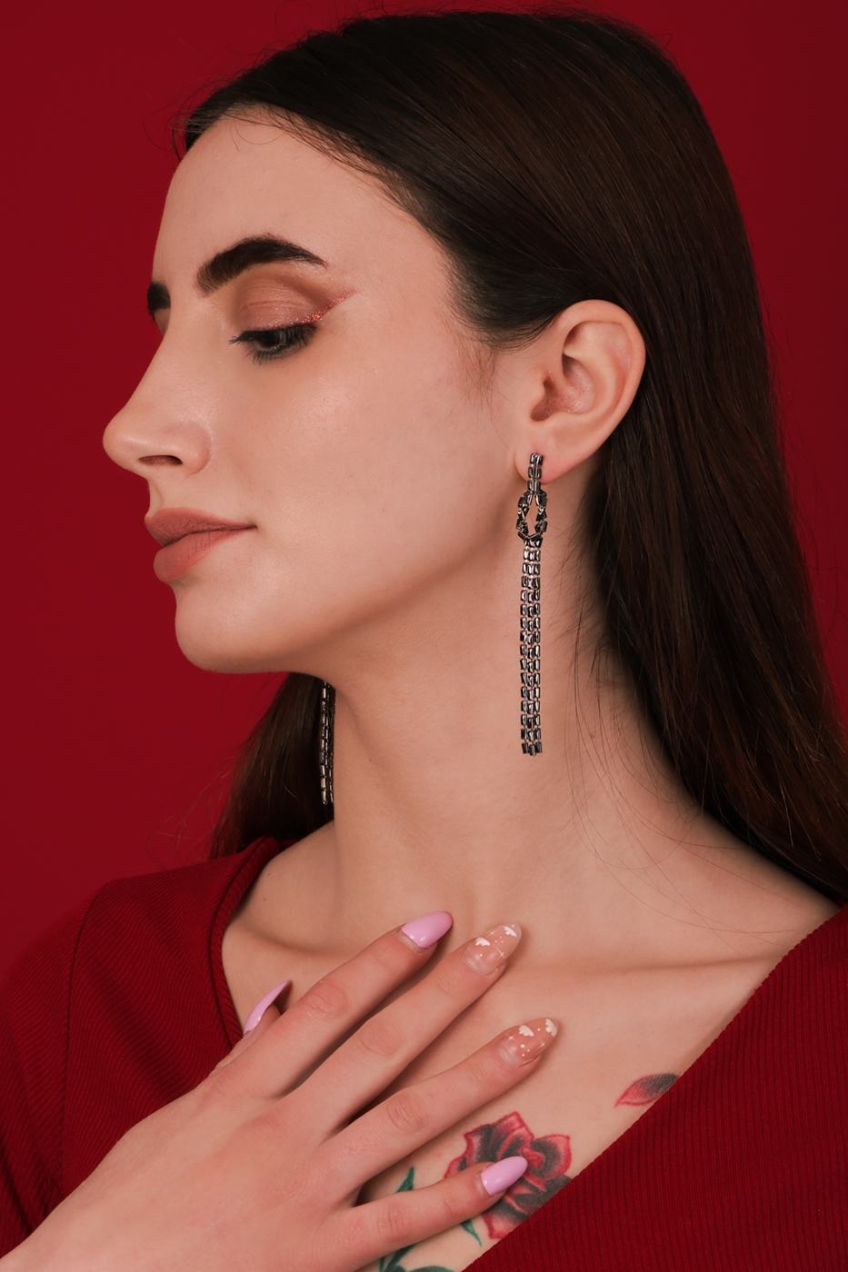 Večerní náušnice E00467