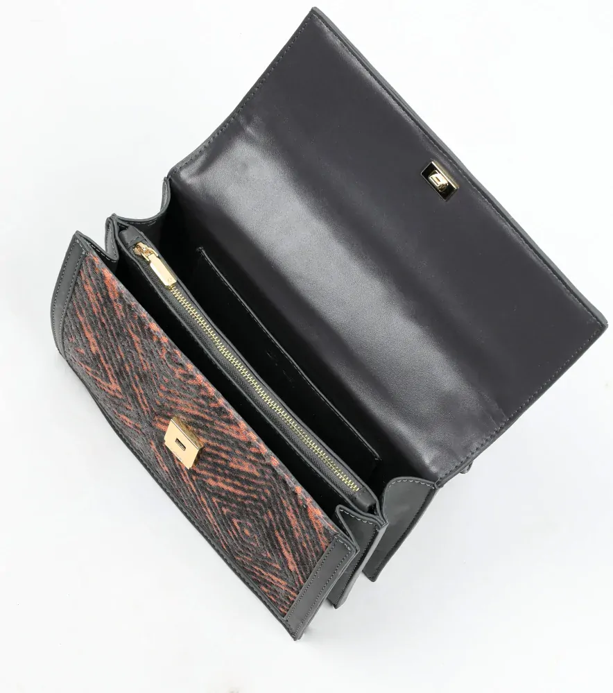 Crossbody kabelka Pweton ze syntetické tkaniny