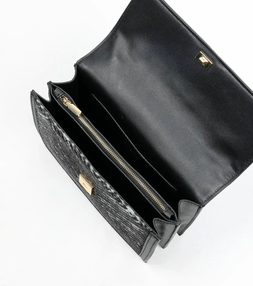 Crossbody kabelka Pweton ze syntetické tkaniny