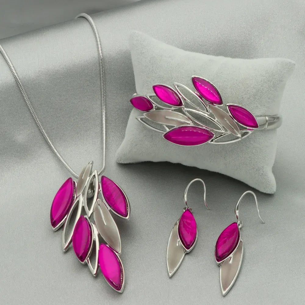 Náušnice z barevné pryskyřice E99475