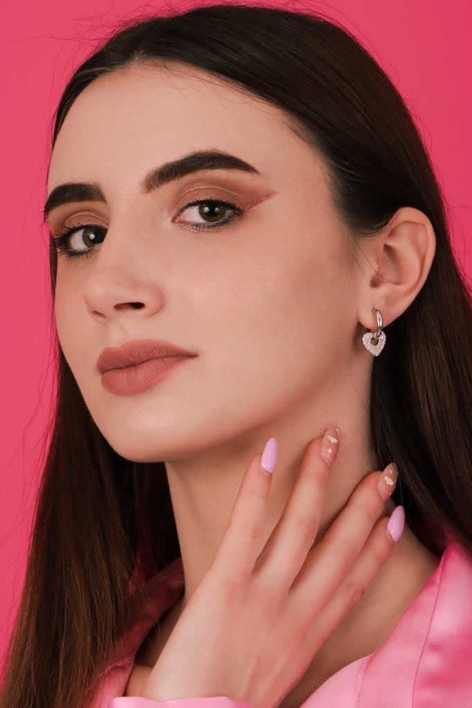 Náušnice s kubickou zirkonií E01083