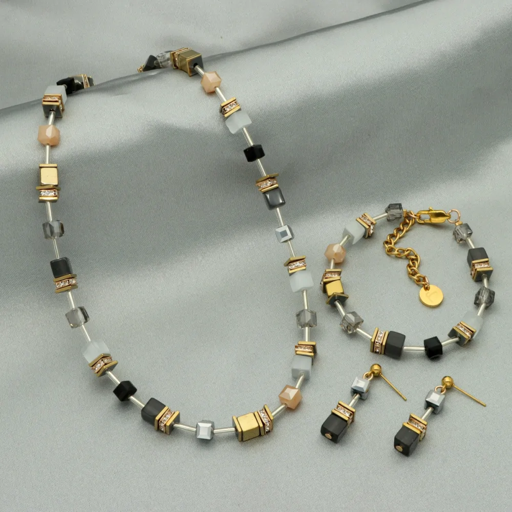 Náušnice LOVELY SQUARE E99001