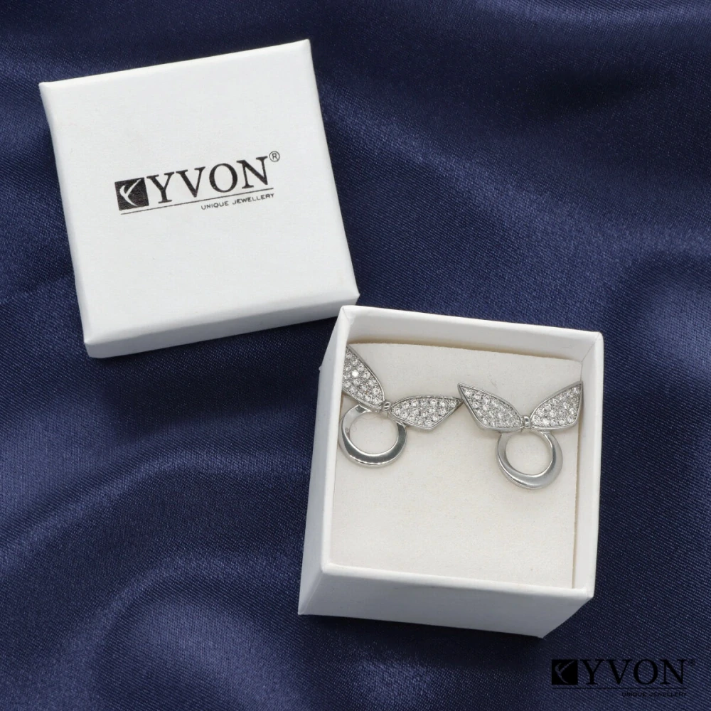 Mosazné náušnice E01187