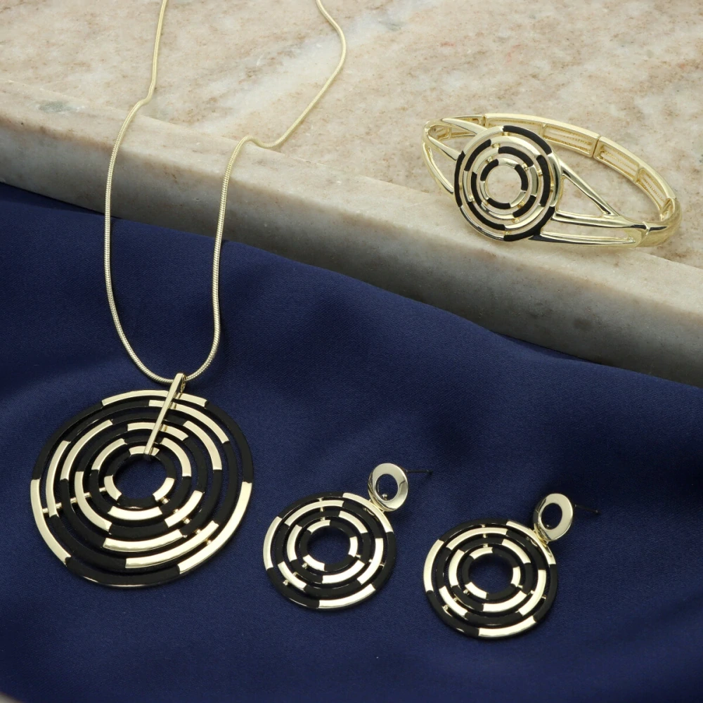 Náušnice labyrint E98617a