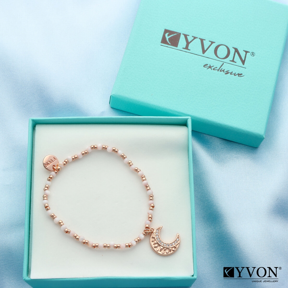 Růžový mušlový náramek B00308