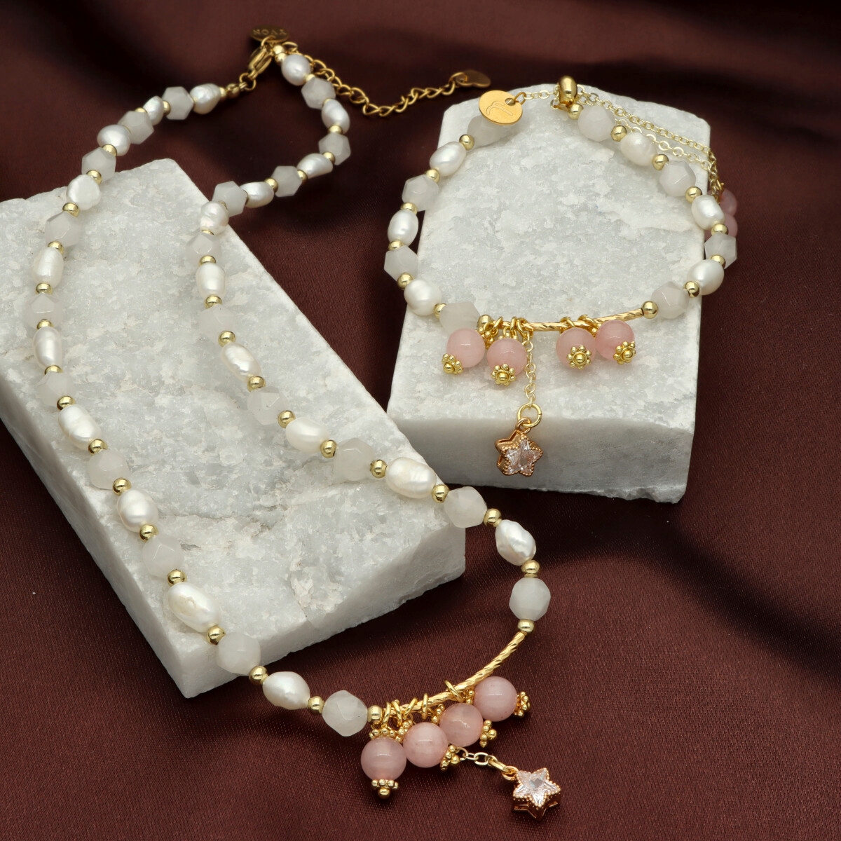 Náhrdelník LOVELY STONES N97099