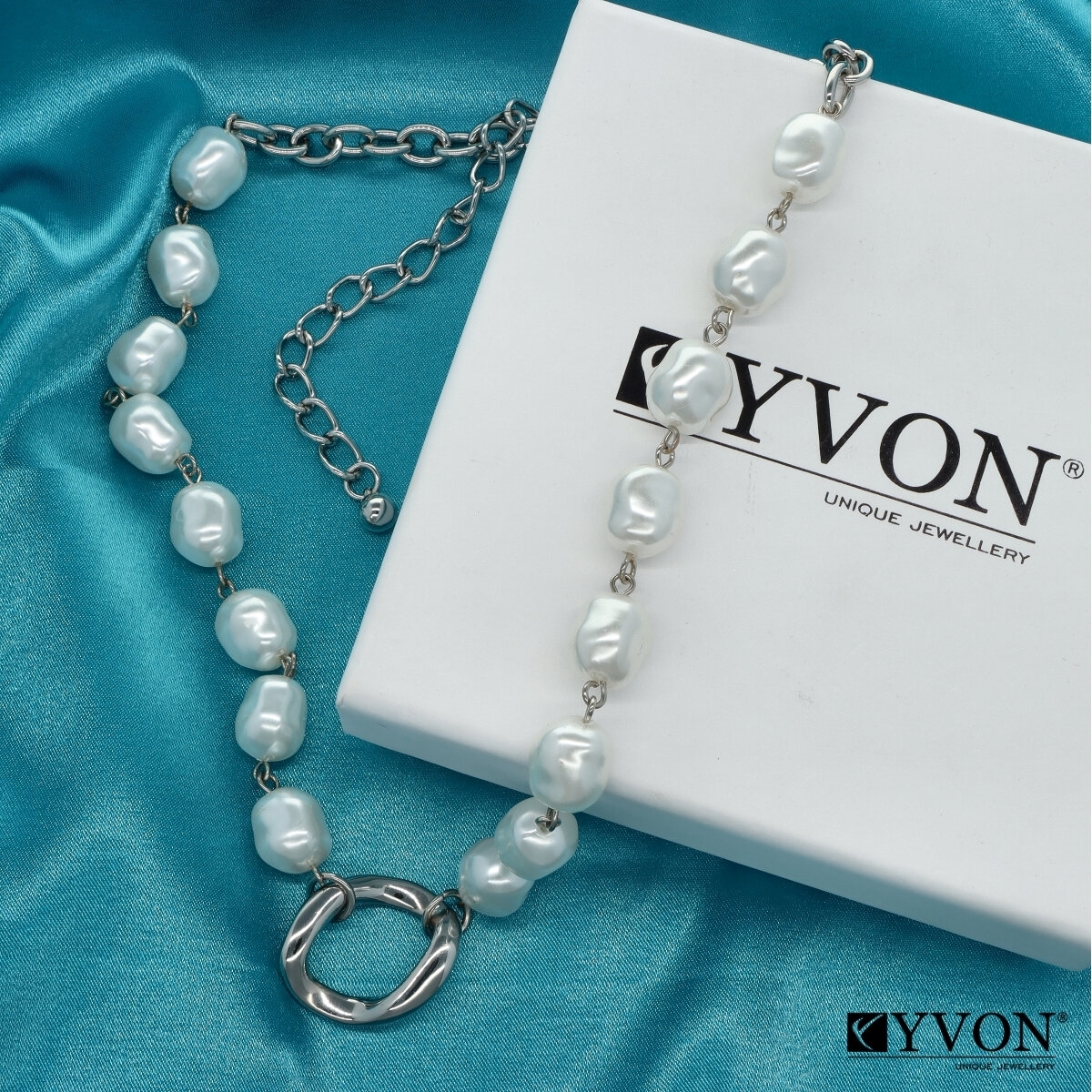 Antialergický kovový náhrdelník N01119