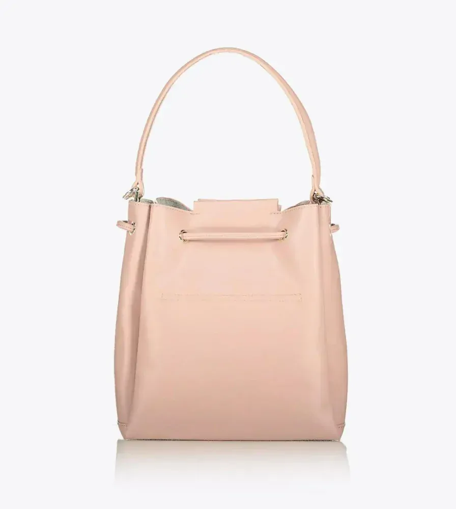 Kbelíková kabelka s popruhem