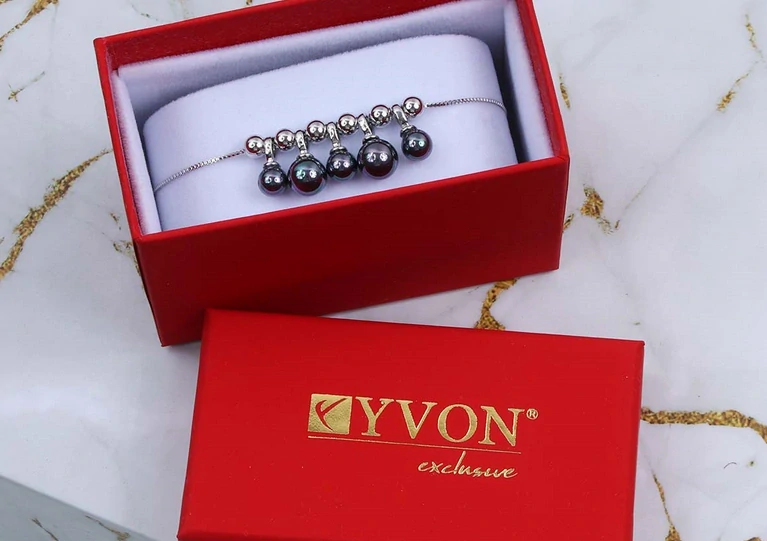 Náramek s perlou B01633